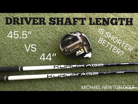 Typical Driver Shaft Length